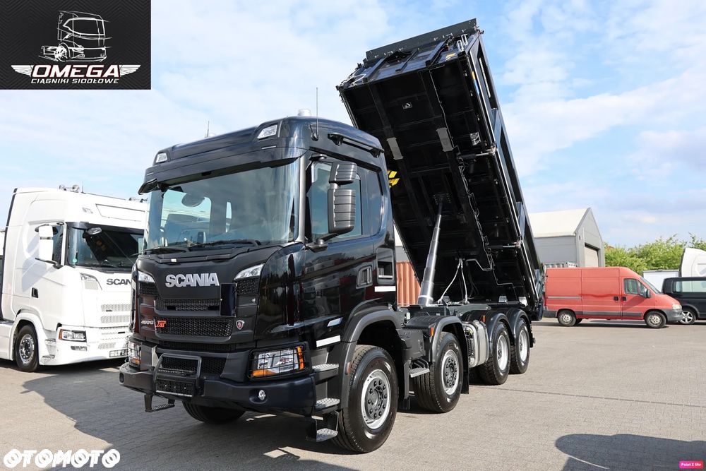 Scania G 460 XT / Jak Nowa / 8X4 / DMC 34 T / WYWROTKA MEILLER 3S / BORDMATIC - 30