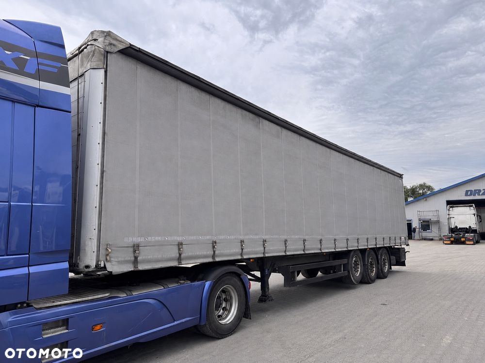Schmitz Cargobull Standard, rama ocynk, oś podnoszona, - 3