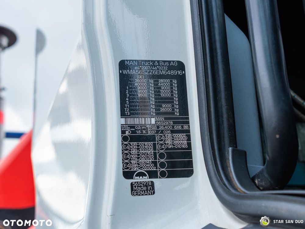 MAN TGS 26.400 6x6 PALFINGER PK 33002 EH Żuraw HDS - 23