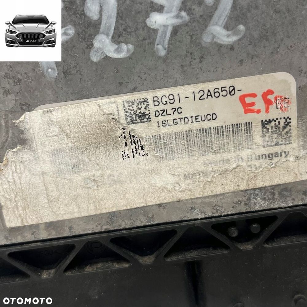 STEROWNIK SILNIKA 1.6 ECOBOOST S-MAX MK1, MONDEO MK4 BG91-12A650-EE - 2