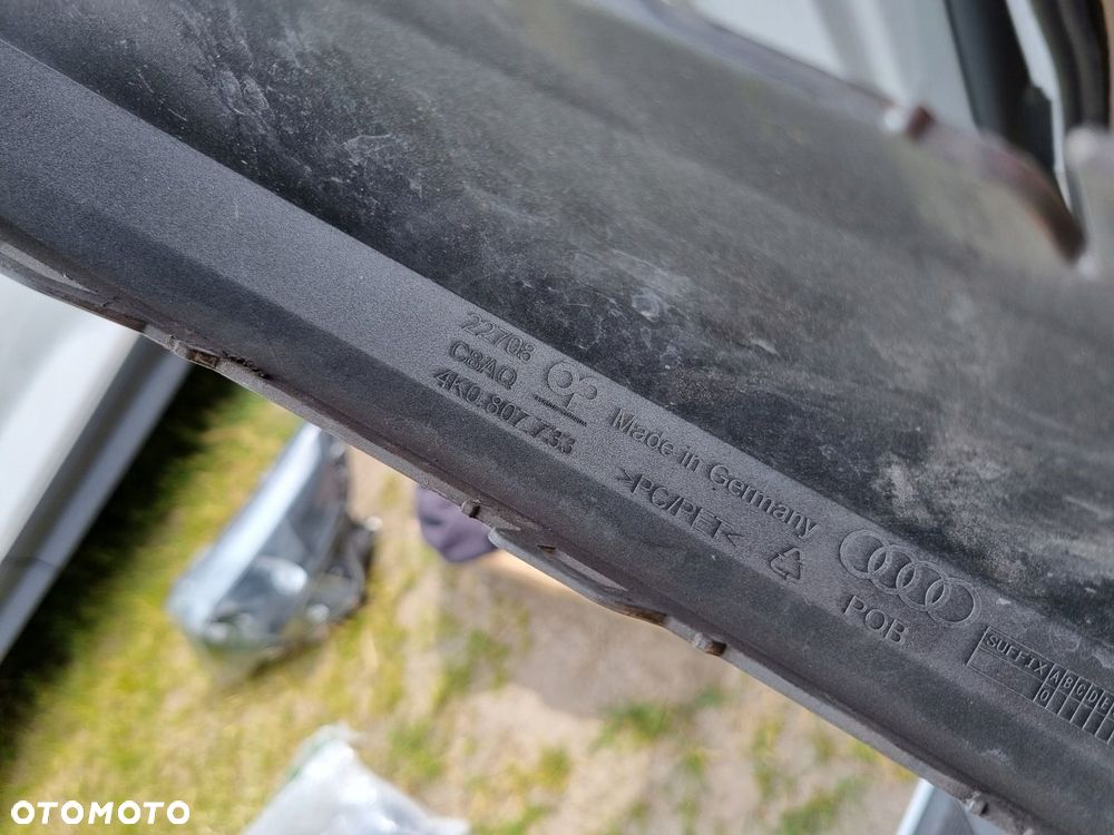 AUDI A6 C8 4K0 ALLROAD DOKŁADKA ZDERZAK PRZÓD PRZEDNIA SPOILER HOKEJ PŁYTA - 3