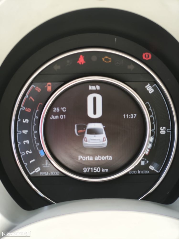 Fiat 500 1.2 Lounge S&S - 8
