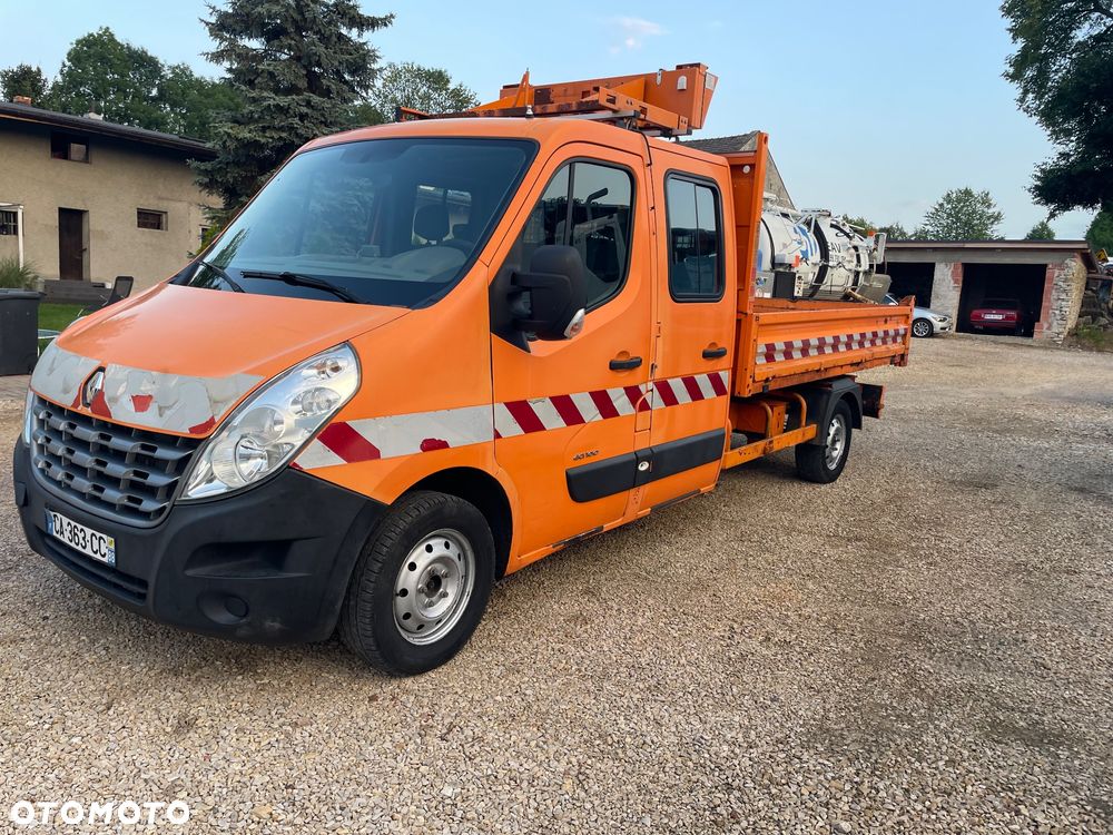 Renault Master wywrotka dubel kabina 7 osób - 10