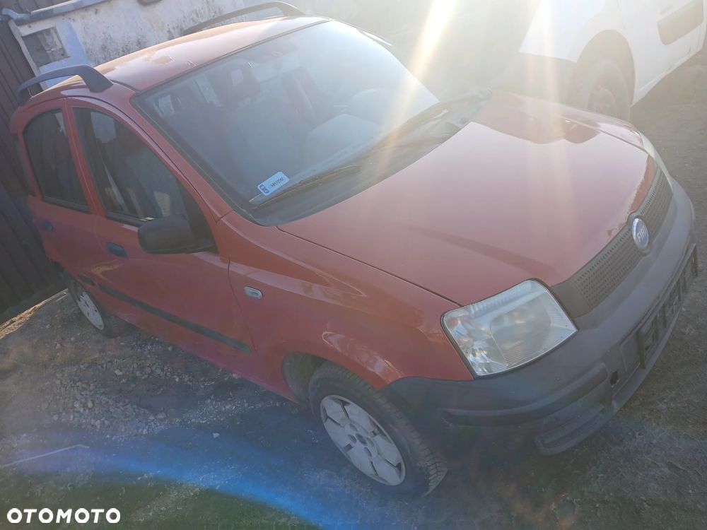 fiat panda II silnik 1.1 8v skrzynia sanki belka przód tył wahacz zacisk zwrotnica maglownica - 1