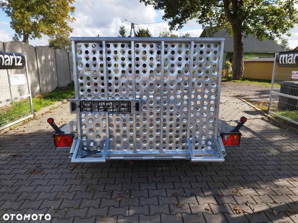 Martz Przyczepa Martz Bau 300x150 2700kg 2 osie pod sprzęt budowlany minikoparka walec dostawa - 8
