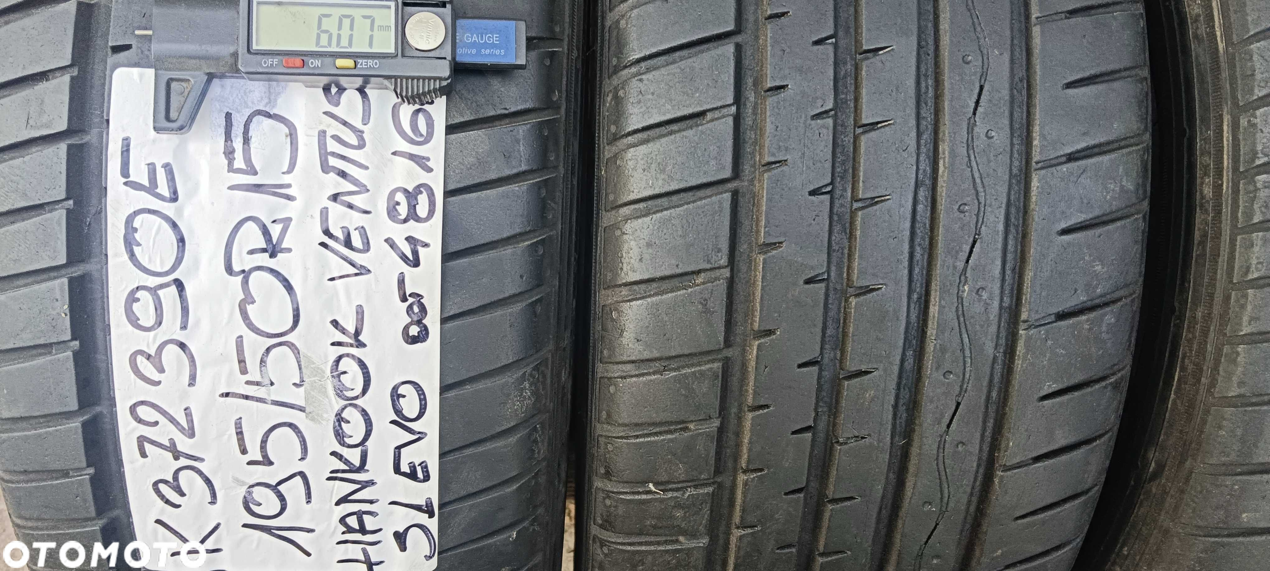 K372390E Komplet 195/50R15 Hankook Ventus S1 Evo dot.4816 - 2