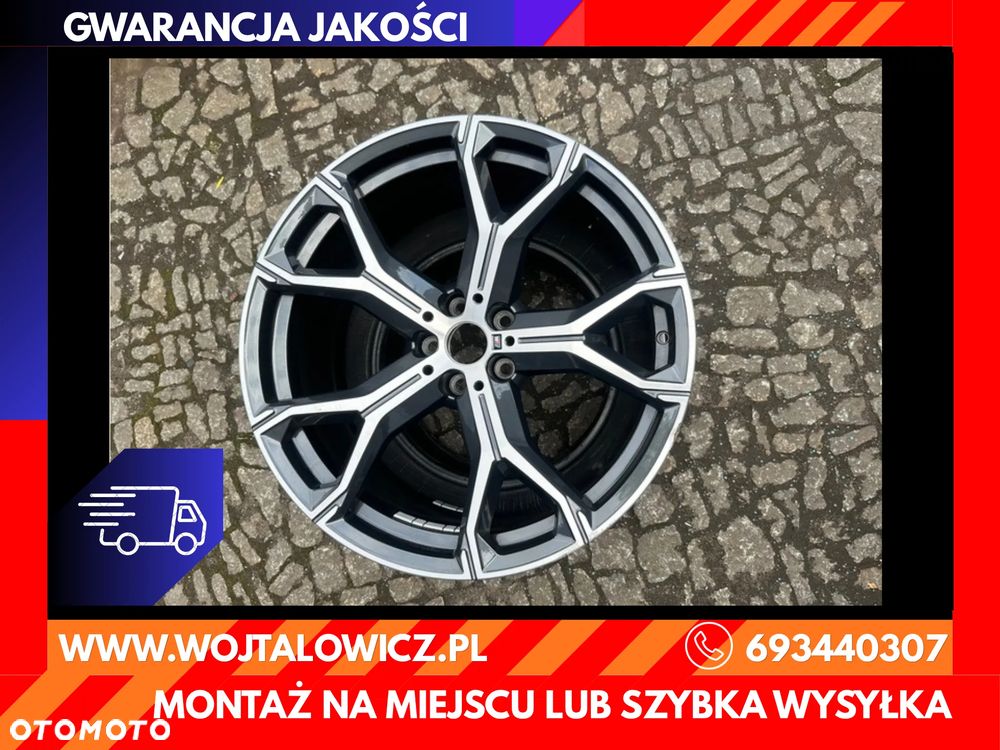 Felga BMW X5 G05 741M 21 9,5J IS 37 8071998 1szt. OE