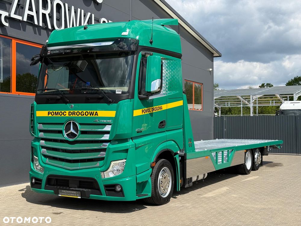 Mercedes-Benz Actros 2548 // laweta, pomoc drogowa, transport maszyn budowlanych, transport kontenerów, transport maszyn rolniczych ! Nowa zabudowa OCYNKOWANA ! MEGA podwozie !! - 2