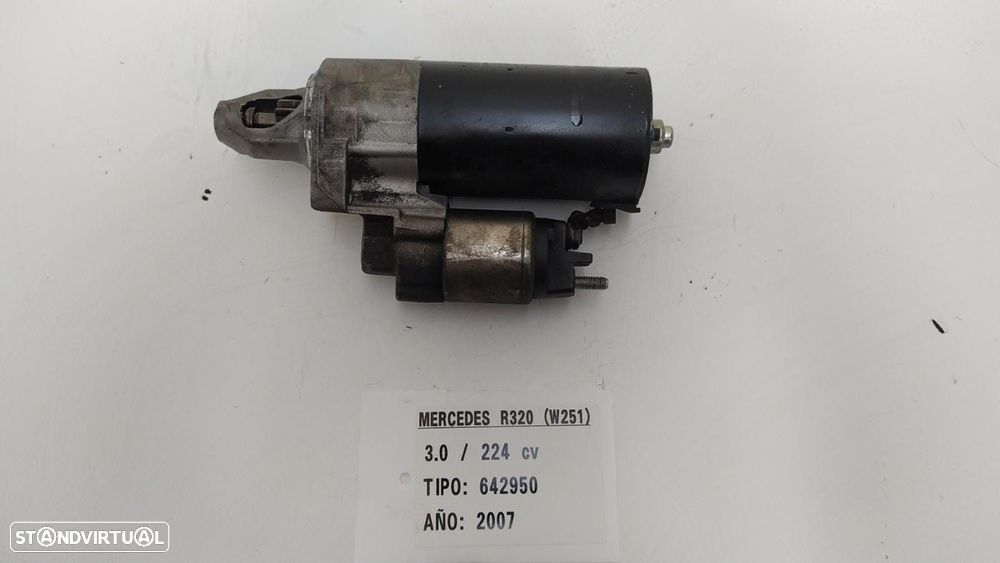 MOTOR ARRANQUE MERCEDES-BENZ CLASSE R 2007 - 2