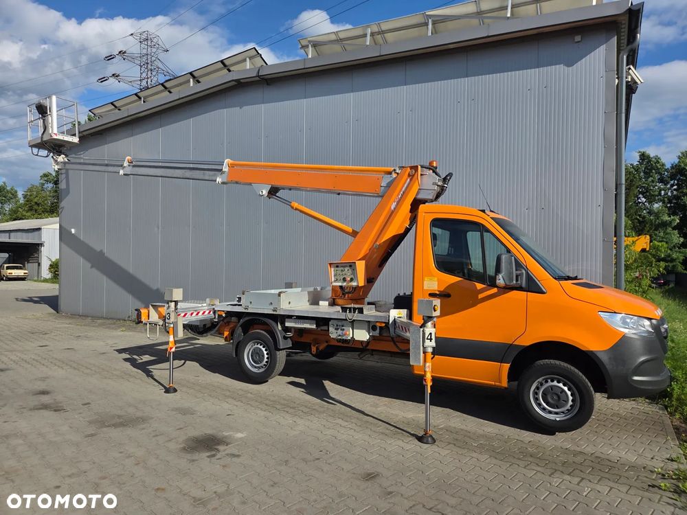 Mercedes-Benz Sprinter 314 CDI - 16 m - Multitel MT 162 EX HYBRID - Podnośnik koszowy zwyżka napęd elektryczny-akumulatorowy - 12