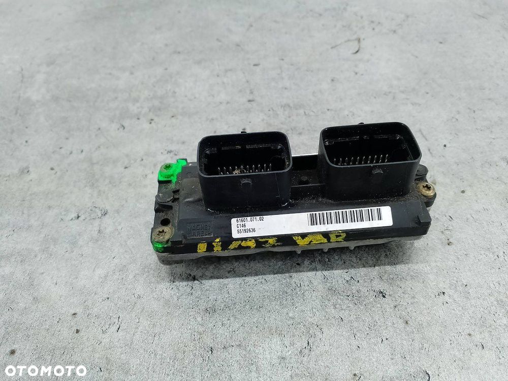 KOMPUTER, STEROWNIK FIAT PANDA II 55192636 1.2 8V - 4