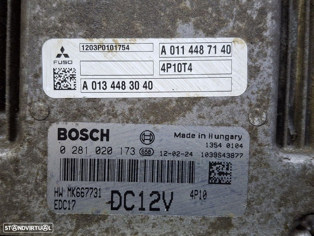 Centralina Do Motor Fuso (Mitsubishi) Canter - 2