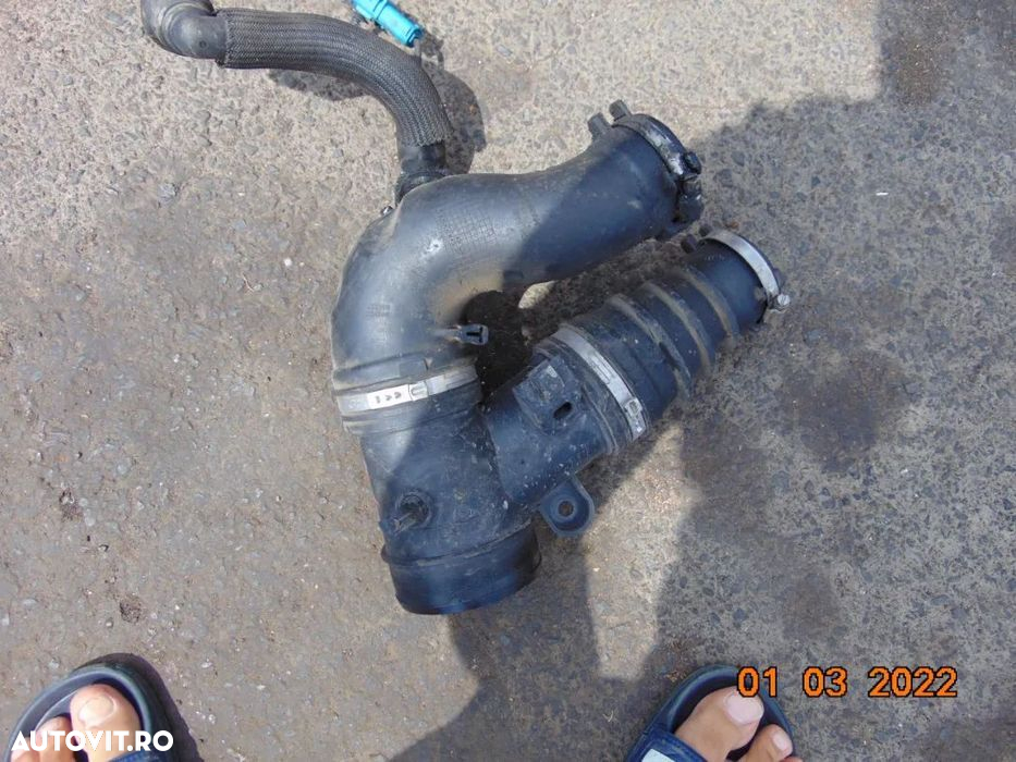 furtun intercooler peugeot 2.2hdi 407 607 citroen c5 2.2hdi c6 dezmemb - 2