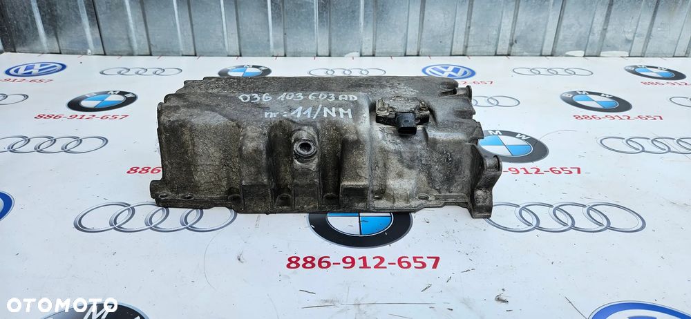 VW AUDI SKODA 2.0TDI CBA MISKA OLEJU 03G103603AD - 2