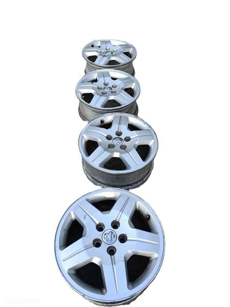 DODGE CALIBER 06-11 r. ALUFELGI FELGI ALUMINIOWE 17" 6,5Jx 39MM KOMPLET + - 2