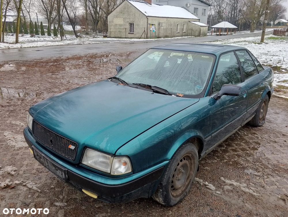 Audi 80 B4 (91-00r.) 2.0 B 88KM. Silnik ABT Skrzynia CGT pasuje do CDY/CCE/CCF/ATR  lakier LZ6P/L9.Cały na części. GWARANCJA !!!  Przód Tył Zestaw Komplet Drzwi Klapa Zderzak Błotnik Maska Grill Atrapa Szyba Pas Lampa Lusterko Boczki Fotel Kanapa Kokpit Deska Rozdzielcza Przełącznik Włącznik Sterownik Przewody Wiązka Instalacja Moduł Komputer Czujnik Listwa Pompa Alternator Wtryski Głowica Rozrusznik Kompresor Sprzęgło Dwumas Silnik Skrzynia ABS Klimatyzacji Paliwa Wspomagania Kolektor Turbina Przepustnica Zawór Chłodnica Koło Hak Belka Sanki Zawieszenie Mcpherson Półoś Amortyzator Wydech Tłumik Zacisk Most - 1