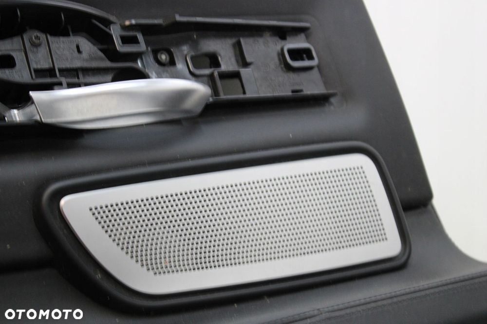 BMW 7 F01 F02 760LI INIVIDUAL BANG OLUFSEN BOCZEK BOCZKI SKÓRA CZARNA 4SZT - 3