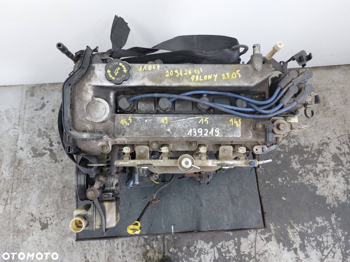 Silnik kompletny benzyna Mazda 6 I 1.8 16V 120KM KOD:L8 2002-2008R 209 TYŚ - 8