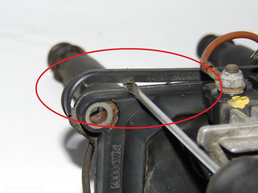 ODPALANA cewka zapłonowa 0221603003 + kable przewody Audi A4 B5 A6 C5 VW Volkswagen Passat B5 benzyna 1.8 - 11