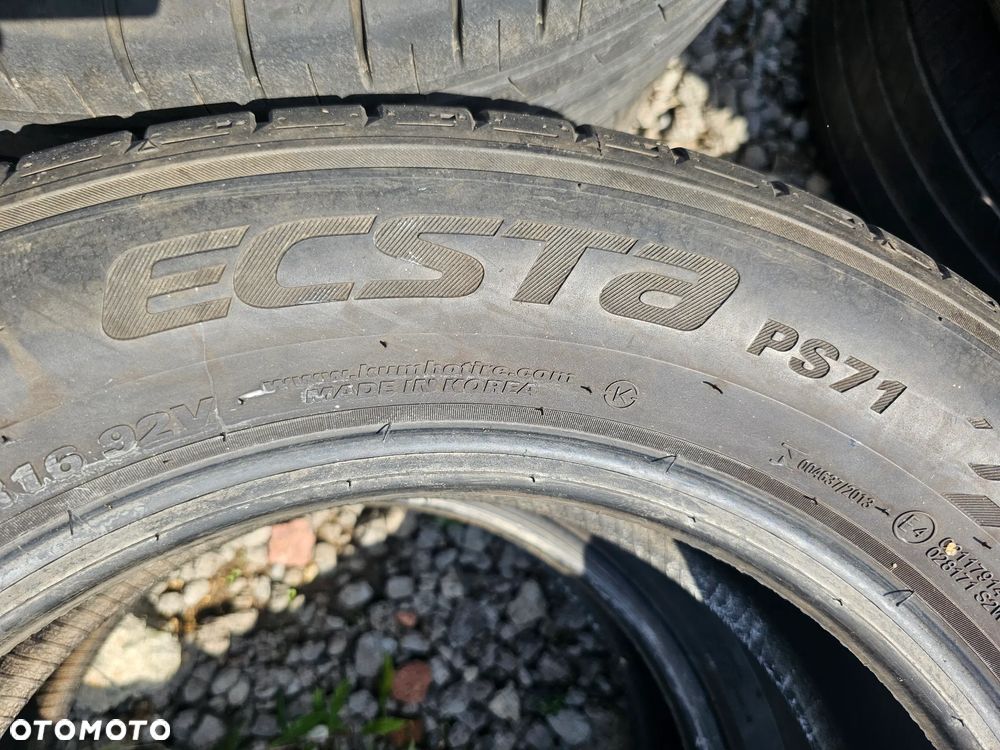 Opony letnie KUMHO 205/60R16 92V ECSTA PS71 (2szt.) (1x4,5 1x5,5) (DOT: 2x2821) L938 - 5