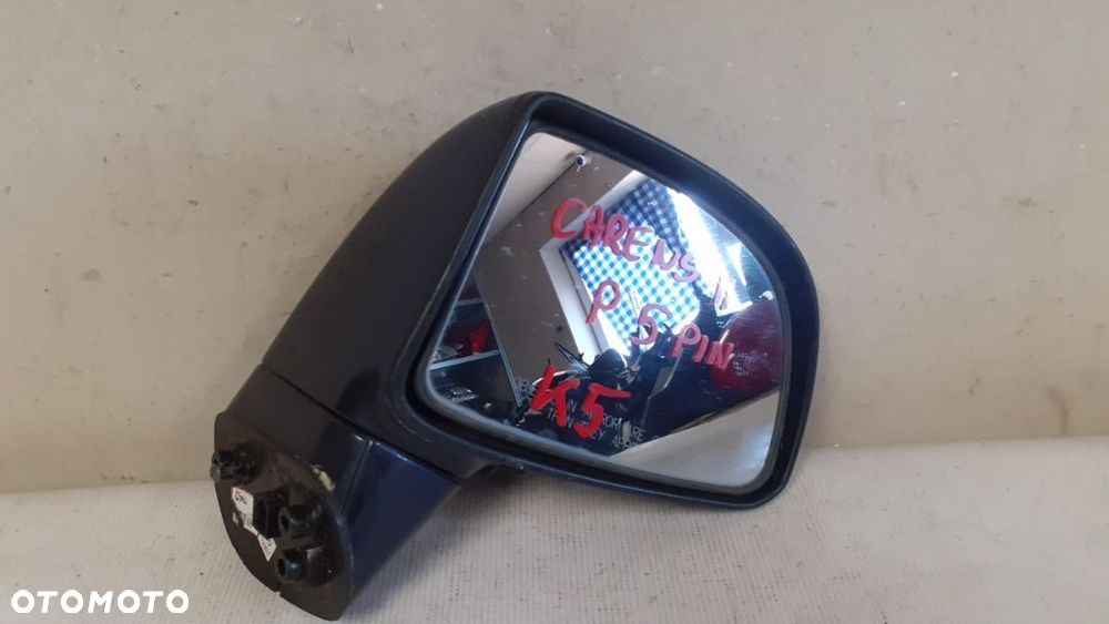 LUSTERKO ELEKTRYCZNE PRAWE KIA CARENS 3 III 5PIN  K5 - 3