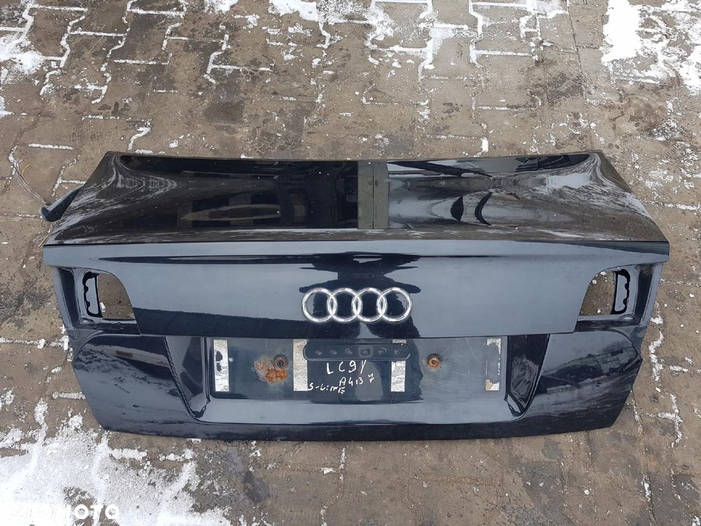 AUDI A4 B7 04-07r S-LINE SEDAN KLAPA BAGAŻNIKA TYŁ LZ9Y - 1