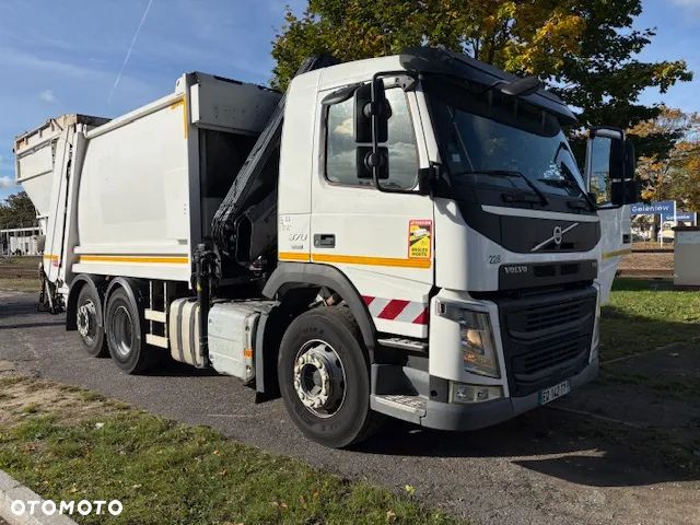 Volvo FM 370 HIAB HDS dźwig Euro 6 retarder 6x2 - 4