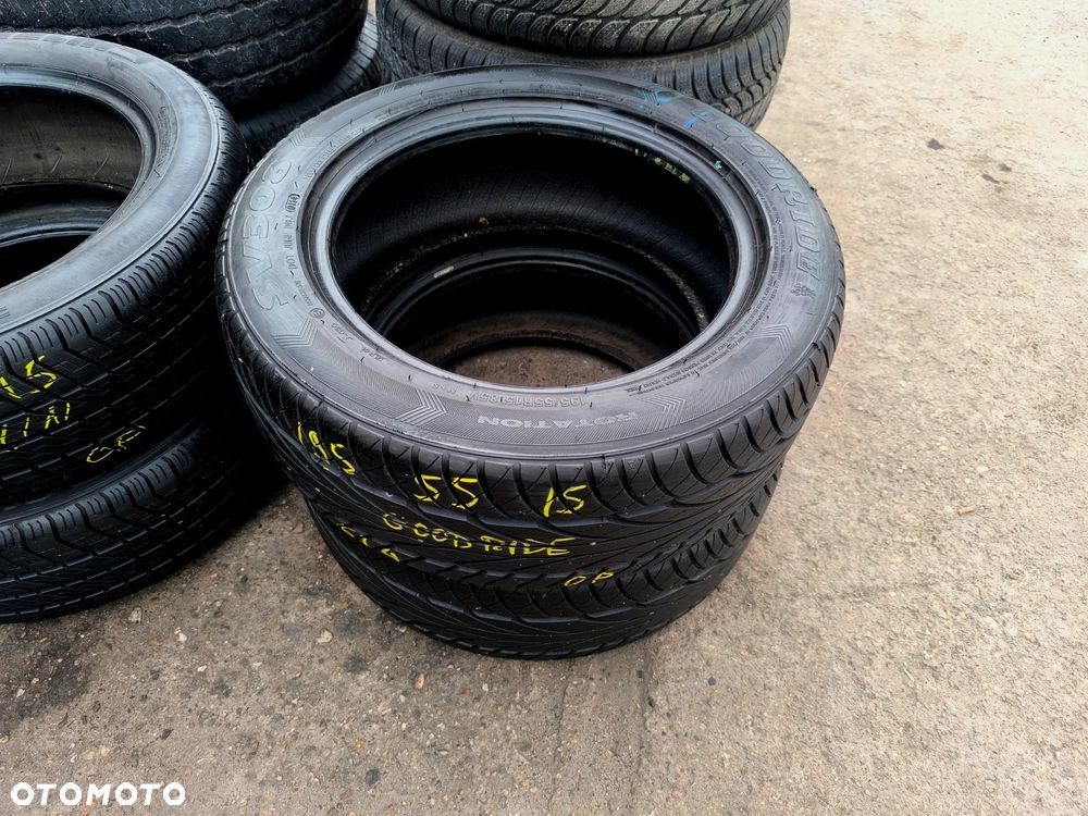 195/55R15 85H Opony Letnie Lato GOODRIDE SV308 MICHELIN MXV3A 7mm Legnica ALU-RAD jak 185/60 - 7