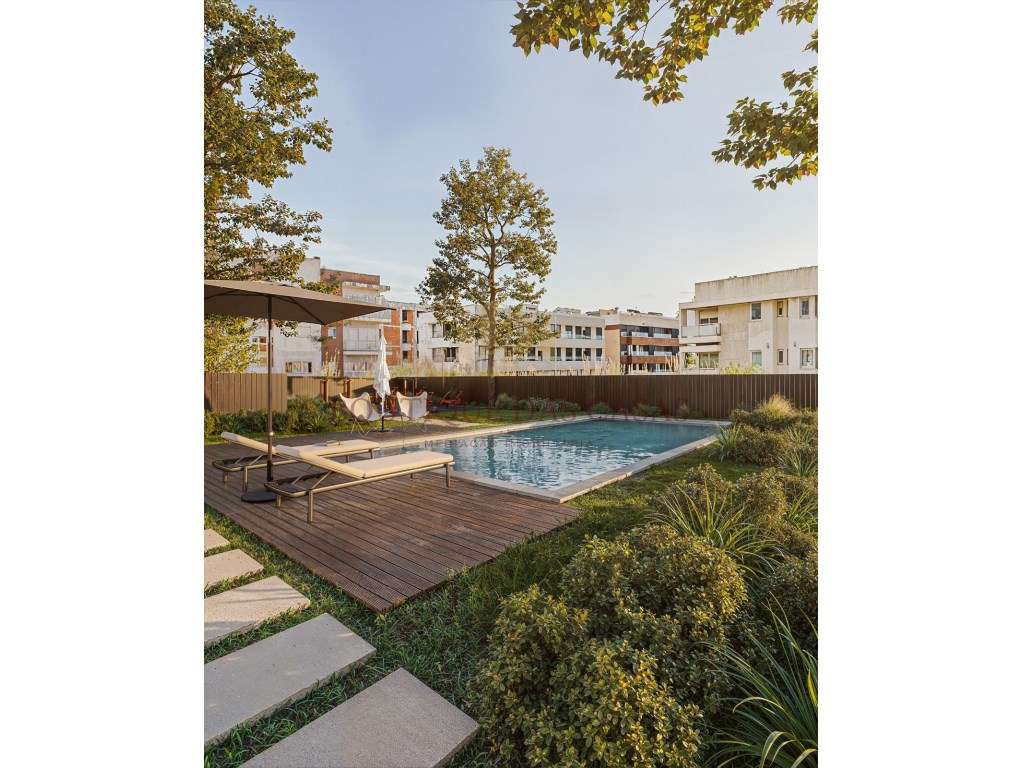 Apartamento T4 condomínio com piscina á beira mar - Madalena - Grande imagem: 3/24