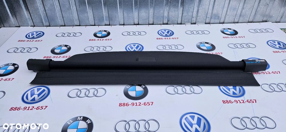 SKODA OCTAVIA I KOMBI LIFT Roleta bagażnika CZARNA ŁADNA 1U9867871A - 11