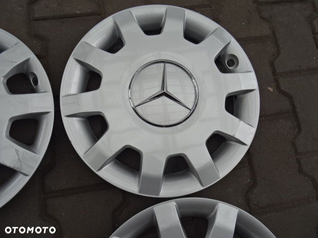 MERCEDES Oryginalne kołpaki 15 - 7