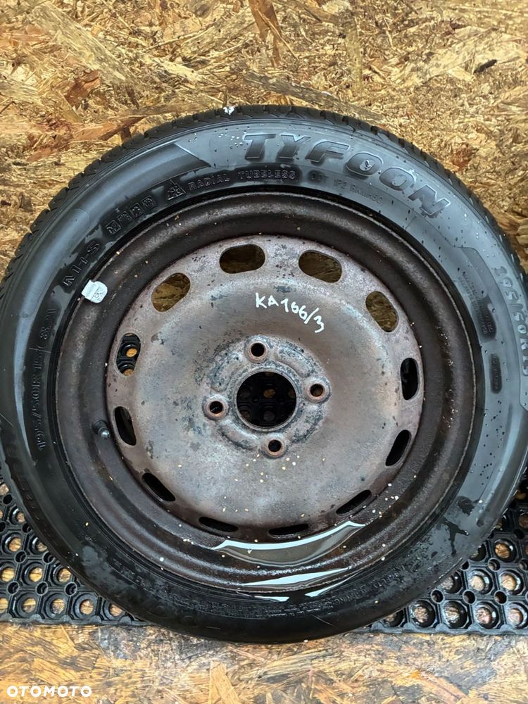 FIESTA MK7 4X108 ET34 FI 63,4 FELGI STALOWE OPONY 1325 7,5MM 195 50 R15  X4SZT - 13