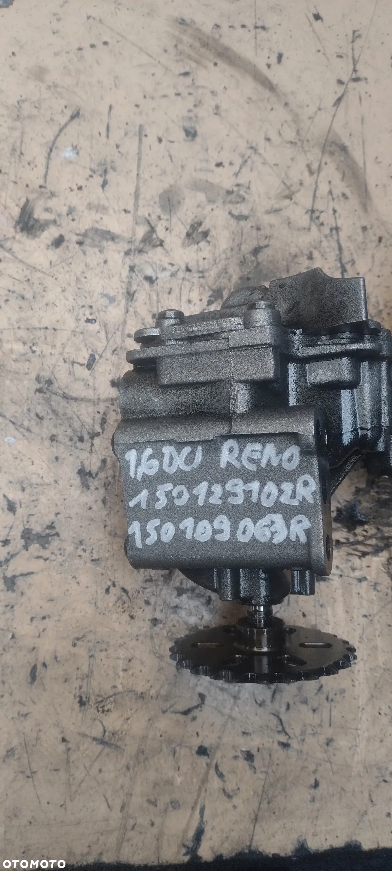 Renault trafic III VIVARO B 1,6DCI pompa oleju smok 50001650R 150109063R - 2