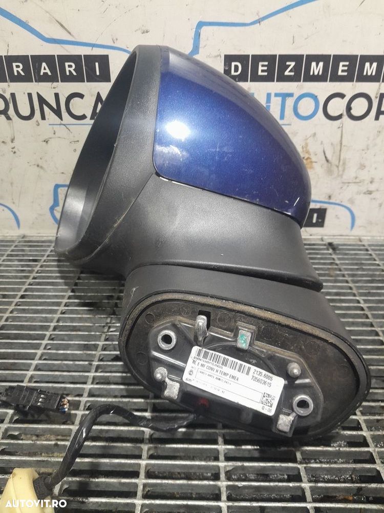 Oglinda stanga Fiat 500X Cross 2014 - 2018 4 Usi ALBASTRU (1073) Fara rabatare - 3