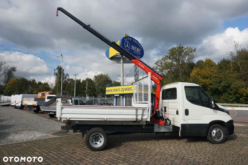 Iveco 35C15 żuraw wywrotka kiper HDS skrzynia - 5