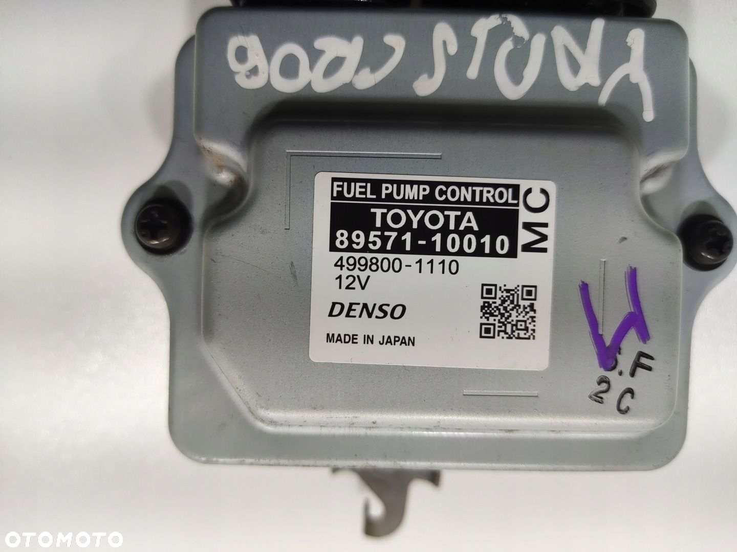 MODUŁ STEROWNIK POMPY PALIWA TOYOTA YARIS CROSS 2020-2025 89571-10010 - 4