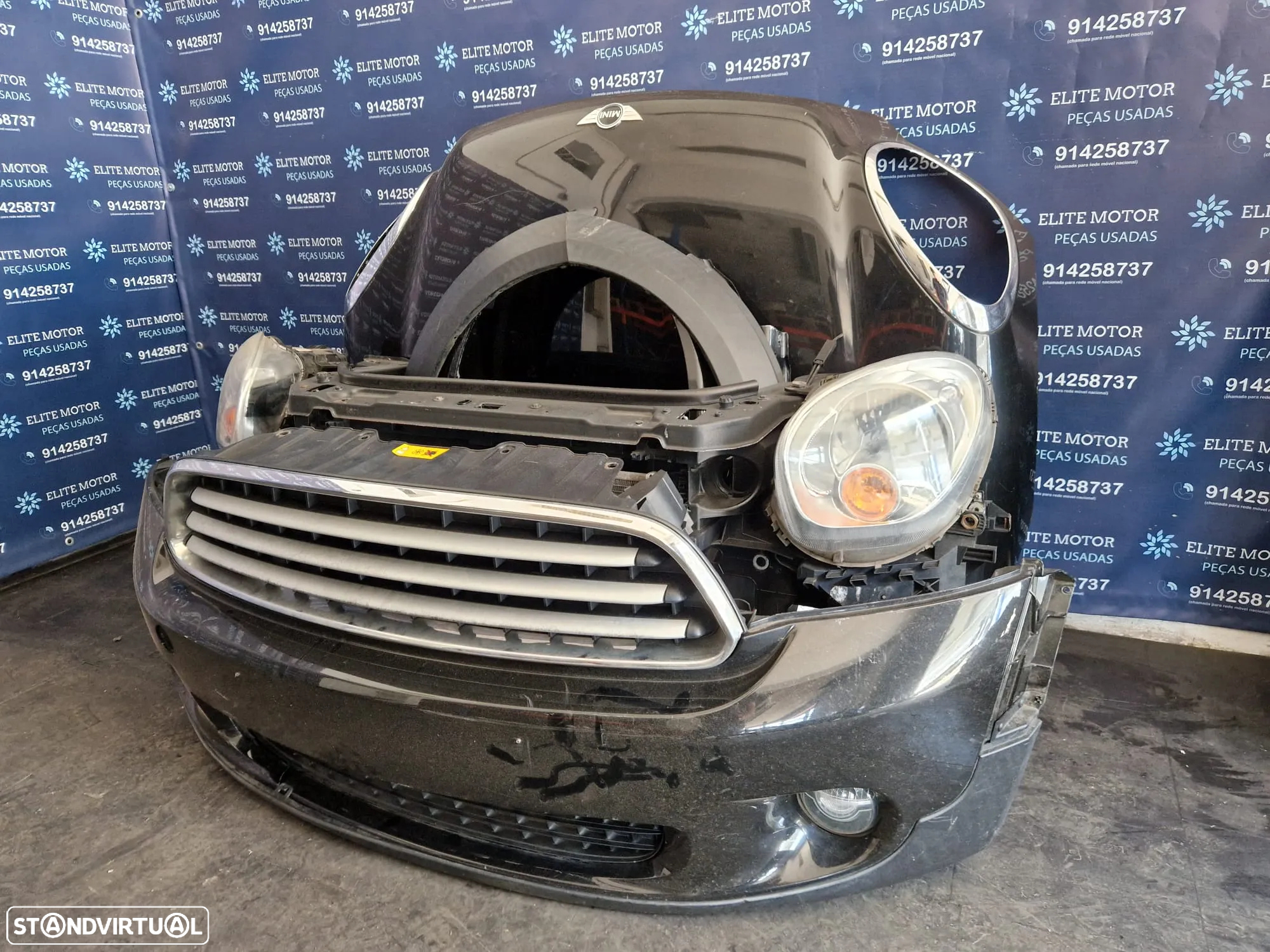 Frente completa usada MINI COUNTRYMAN R60 R61 capot parachoques oticas guardalamas - 2