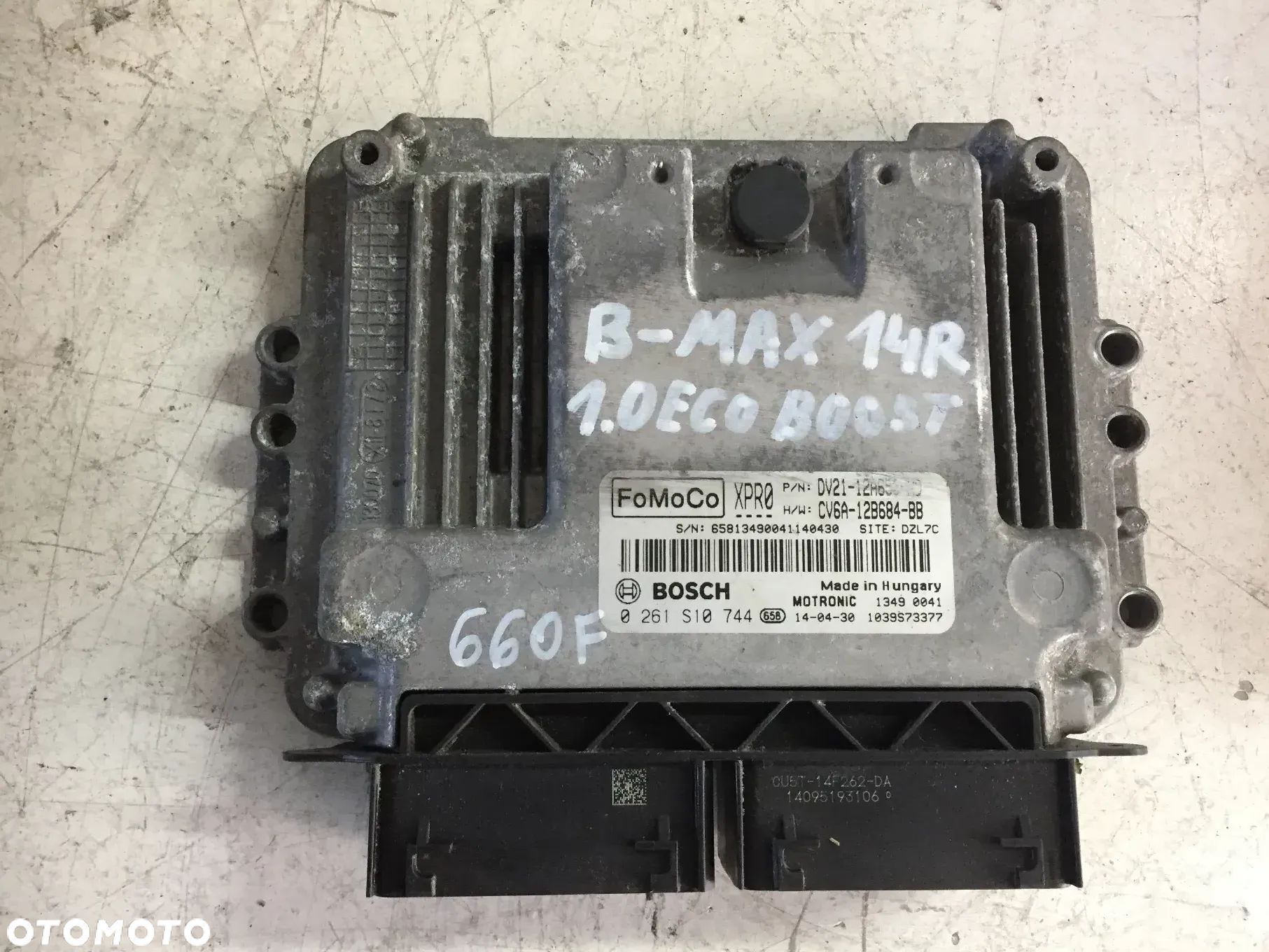 FORD B-MAX 14R 1.0 KOMPUTER CV6A-12B684-BB - 1