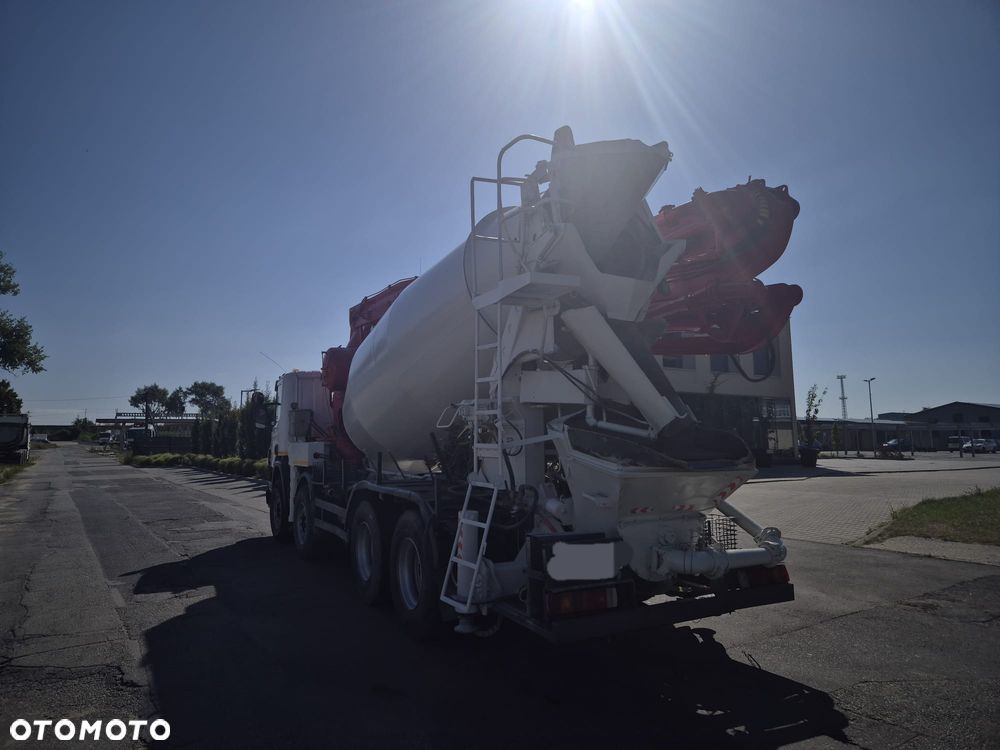 Scania R 8x4, Pompogruszka 31m+9m3, 2008r, euro 5 - 7