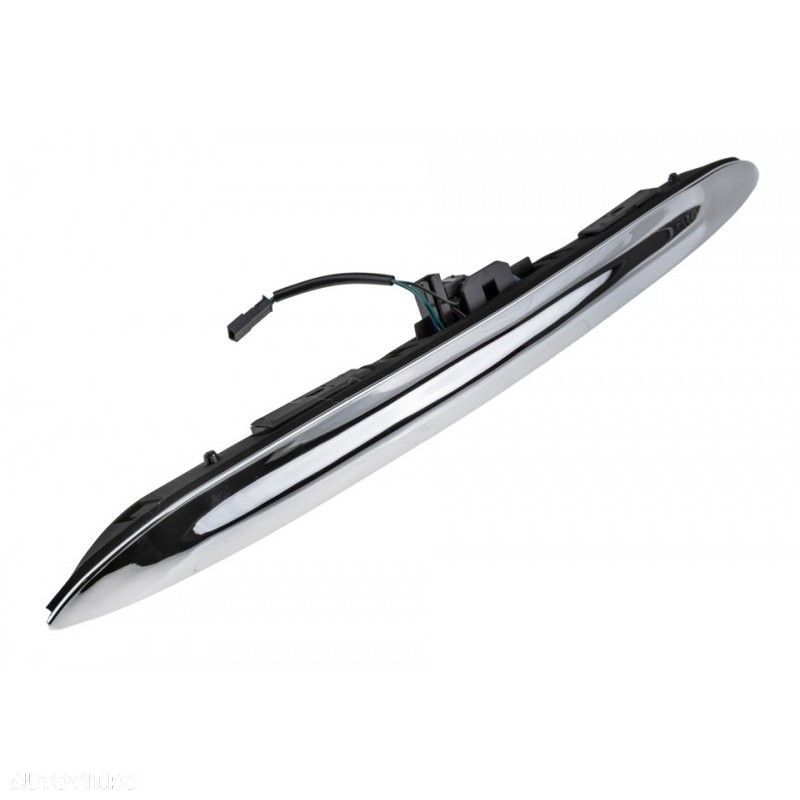 Comutator deschidere portbagaj Mini R50, R52, R53 2001-, Crom, Cu lampa numar, 51137074020 - 1