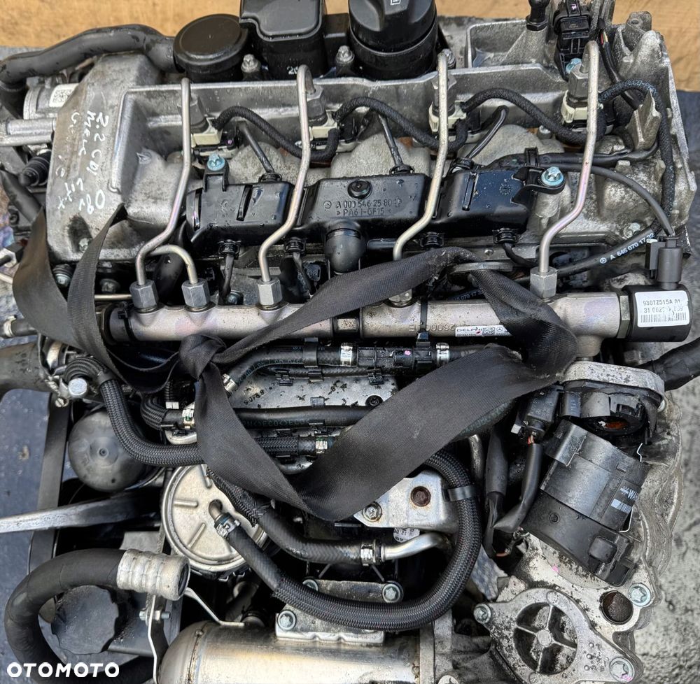 silnik kompletny mercedes klasa e w211 e220 2.2 cdi 646821 sprawdzony - 2