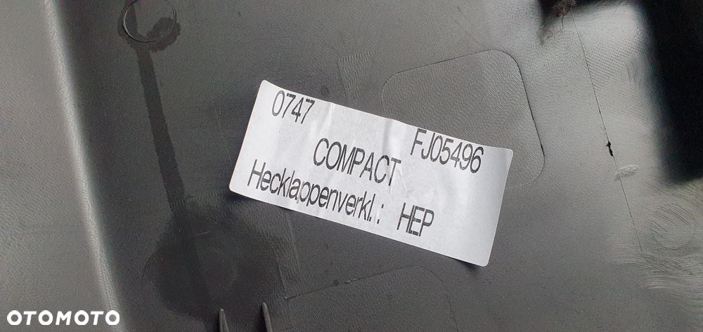Tapicerka osłona klapy bagażnika Ford C-Max MK2 AM51-R40411-BHW - 8