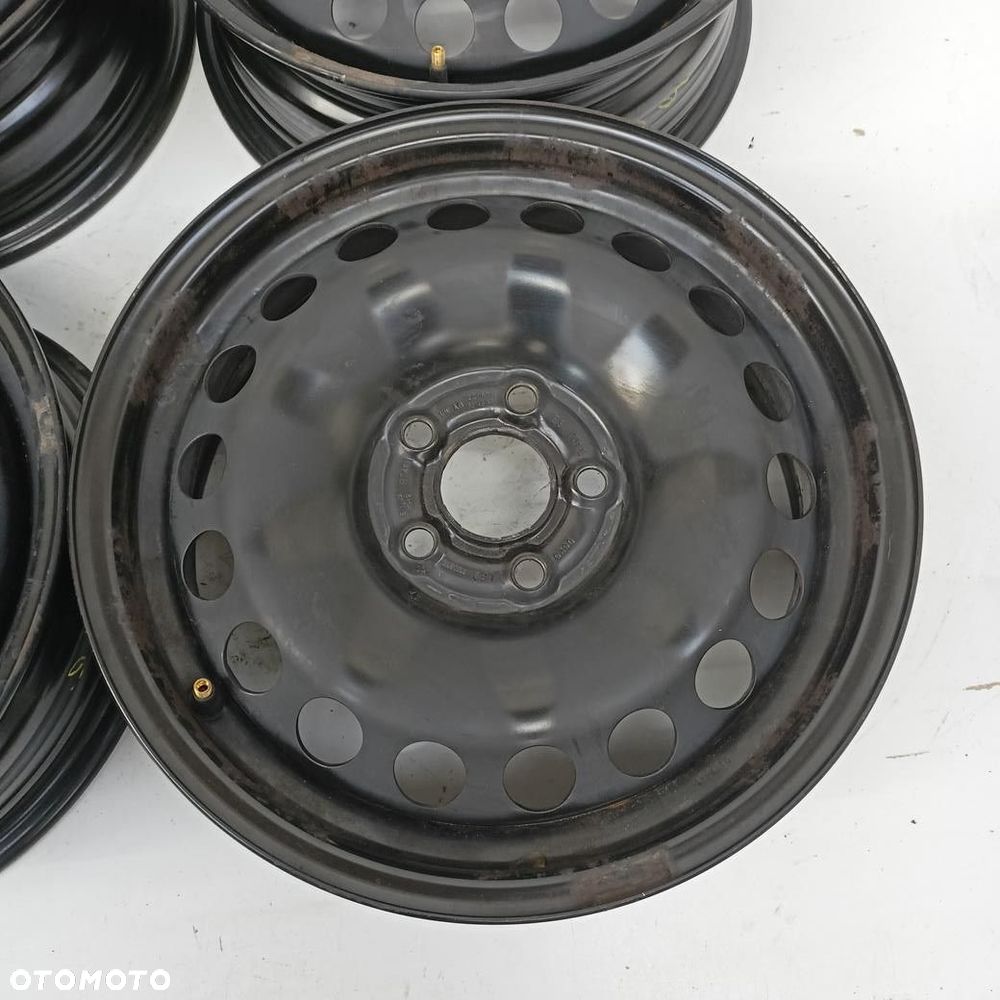 Felgi 5x100 15 Audi A1 + Kołpaki 4szt (F3714) - 4