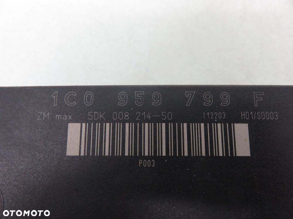 STACYJKA STEROWNIK SEAT TOLEDO II 1.6 036906034DS 1C0959799F 4B0905851C - 5