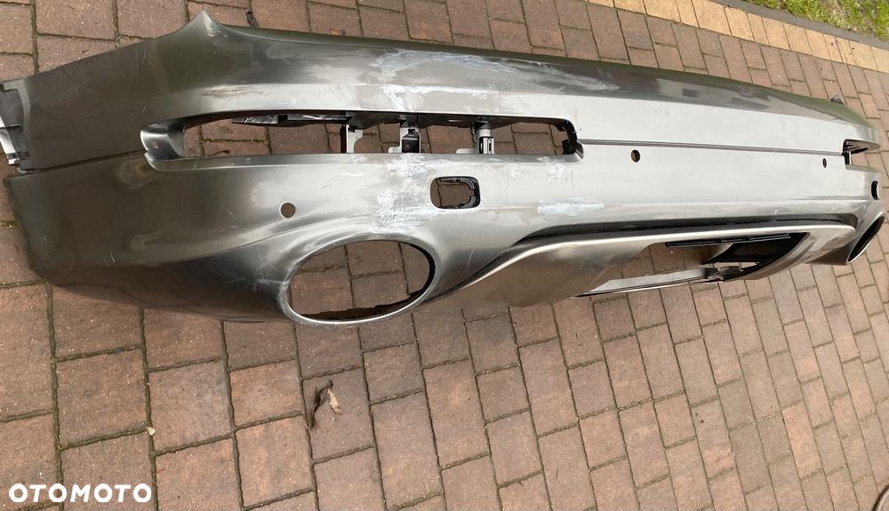 AUDI Q7 4L V12 ZDERZAK TYL LZ7G ORG - 3