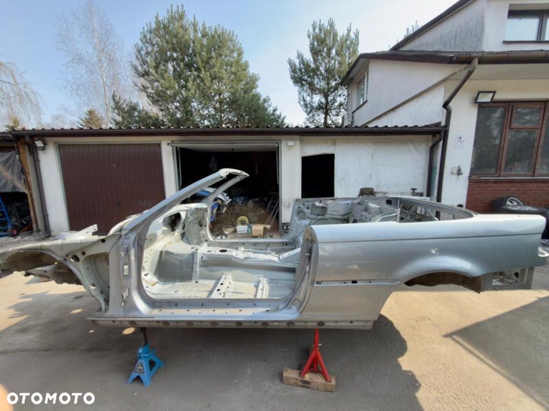 BMW e46 cabrio kabrio lewa przód przednia ćwiartka PRÓG lewy słupek A PODŁUŻNICA fartuch bok auta - 2
