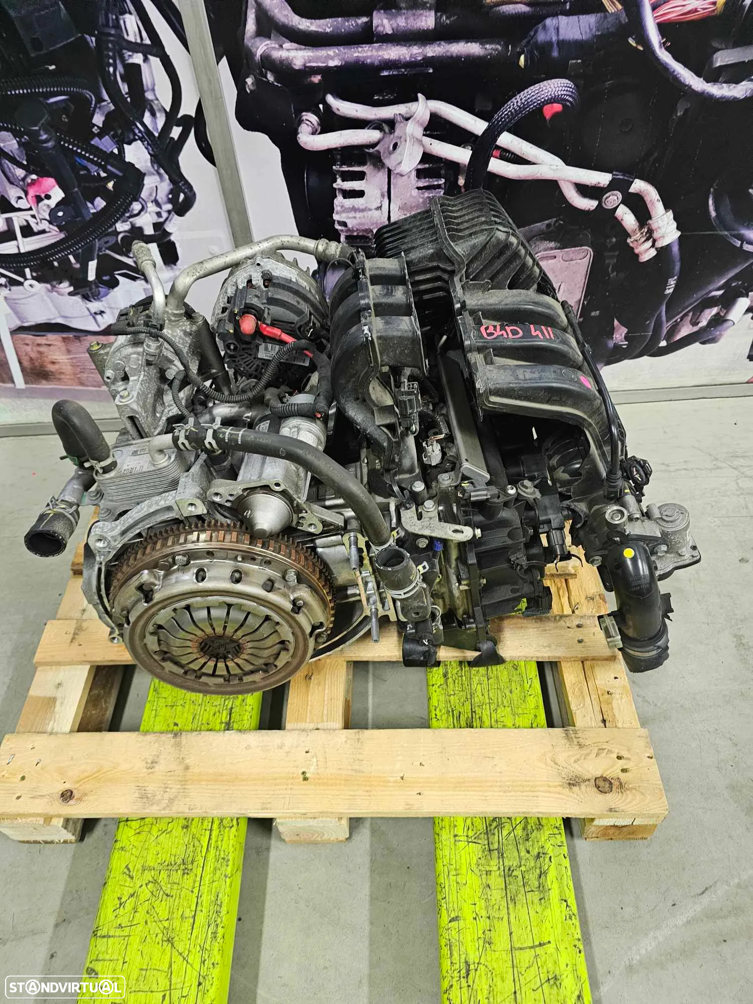 Motor Renault Clio IV 1.0 SCE 2019, ref: B4D 411 - 5