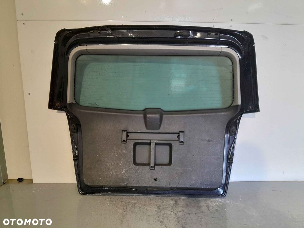 + KLAPA TYŁ TYLNA BAGAŻNIKA OPEL ZAFIRA B II 2 Z20R CZARNA (WGNIOT PRAWA STRONA NAD SZYBA) - 5