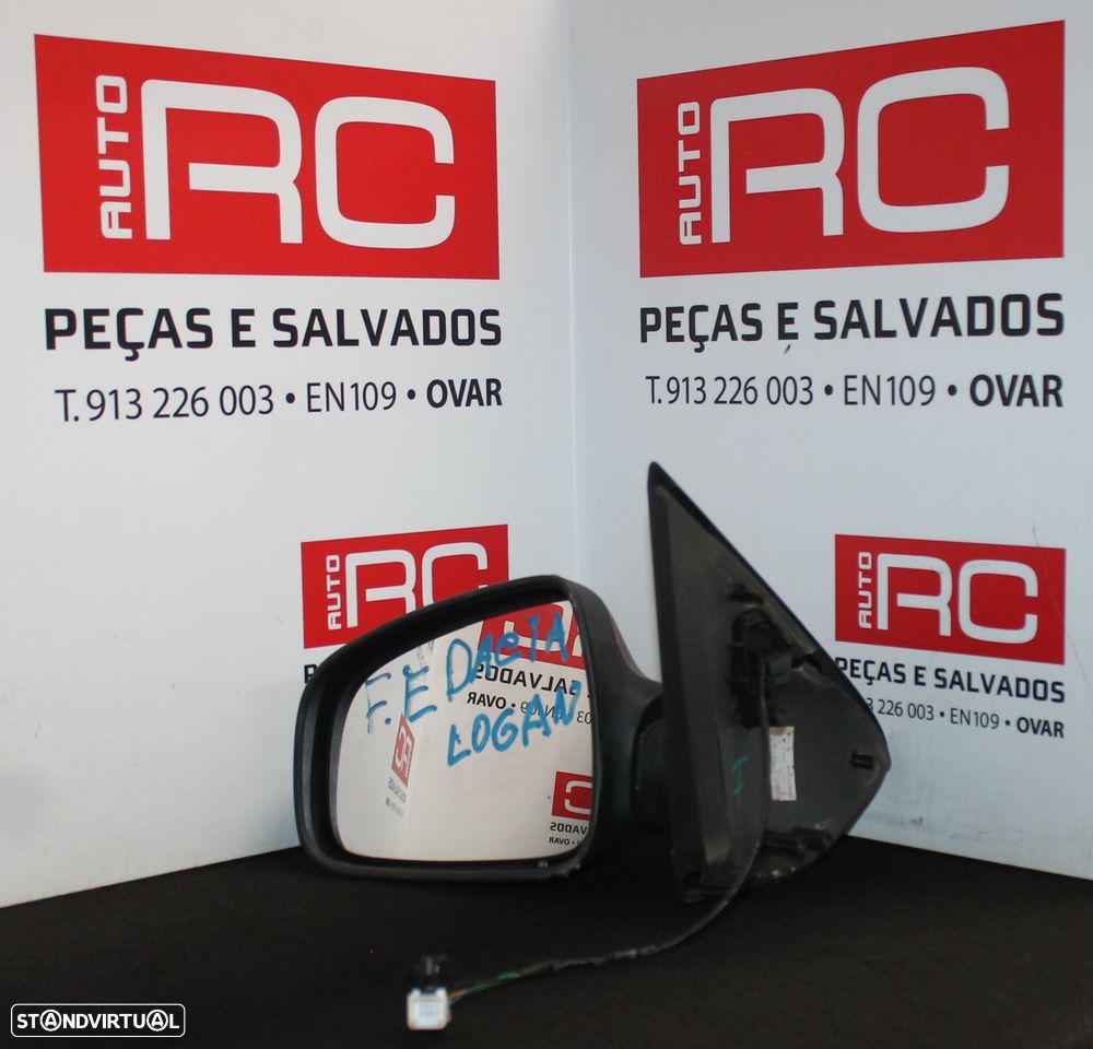 ESPELHO RETROVISOR ESQUERDO DACIA LOGAN - 1