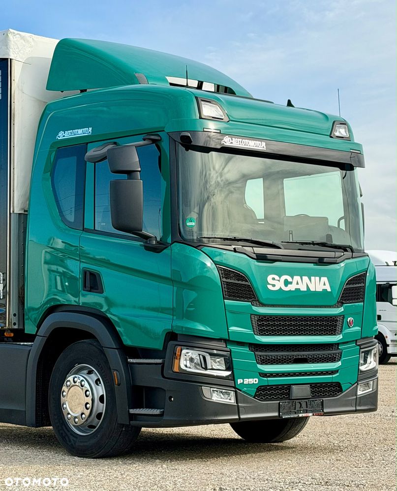 Scania P250 / FIRANKA / WINDA / 220 TYŚ KM / 18 EUROPALET / AUTOMAT / SYPIALKA / 2019 ROK / 9 520 KG ŁADOWNOŚCI / SILNIK 6 / 2019 ROK / JAK NOWA - 8